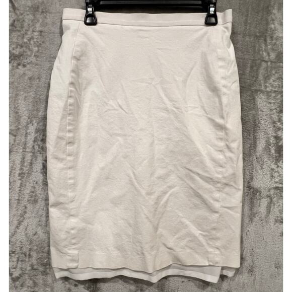 Ann Taylor Dresses & Skirts - Ann Taylor Women’s Pencil Skirt Size 8 Off White Professional Office Workwear